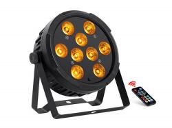 Thunder Germany Thunder LP-94 (9x4W) RGBA LED PAR fényeffekt + DMX + TÁVIRÁNYÍTÓ (650312)