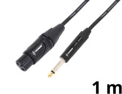 Thunder Germany Thunder CX40-1 mikrofonkábel (6, 3 mm Jack - XLR mama) - (1 m) (1387_MQ1)