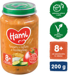HAMI Növényi köret Spagetti paradicsommal és mozzarellával 200g