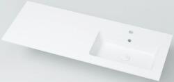 MARMY BERGAMO SLIM 120x46 fényes fehér jobbos mosdó 80 8209 12 21 10