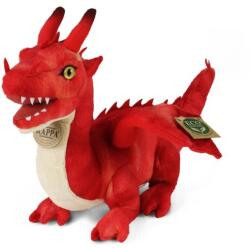 Rappa 40 cm-es vörös plüss sárkány ECO-FRIENDLY (RP221574)