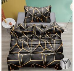  Pamut ágyneműhuzat PENELOPE GOLD fekete Ágyneműhuzat mérete: 70 x 90 cm | 140 x 200 cm