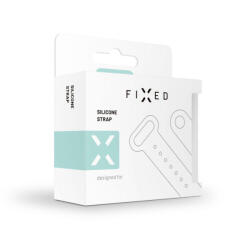  FIXED Szilikon szíj Xiaomi Band 7/ Mi Band 6/ Mi Band 5 okosórákhoz, fekete (FIXSSTB-989-BK) - mzona