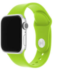 FIXED Szilikon szíj Apple Watch 38/40/41 mm, zöld (FIXSST-436-GRE)