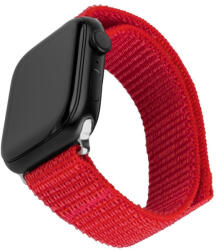  FIXED nylon sportos óraszíj Apple Watch 42/44/45mm-es okosórához, piros FIXNST2-434-RD (FIXNST2-434-RD) - mzona