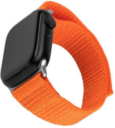  FIXED nylon sportos óraszíj Apple Watch Ultra 49mm-es okosórához, narancssárga FIXNST2-1029-OR (FIXNST2-1029-OR) - mzona