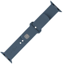 FIXED szilikon sportos óraszíj Apple Watch 38/40/41mm-es okosórákhoz, zöld-kék (FIXSST2-436-GREBL) - mzona