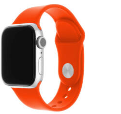 FIXED Szilikon szíj Apple Watch 38/40/41 mm, apricot (FIXSST-436-AP)