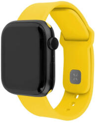 FIXED Sporty szilikon szíj az Apple Watch 42/44/45mm-es okosórákhoz, sárga (FIXSST2-434-YL) - mzona