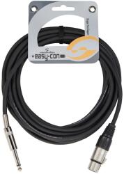 Soundsation EMCXJ-5BK - Cablu microfon, XLR mama -Jack 6.3 mm, lungime 5 metri