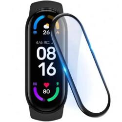 Izmael 3D Edzett Üveg a Mi Band 7 / M7 okoskarkötőre - Fekete KP36244