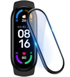 Xiaomi 3D Edzett Üveg a Mi Band 5 / M5 okoskarkötőhöz - Fekete