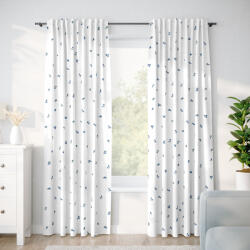 Goldea draperie 100% bumbac - afine 160x150 cm