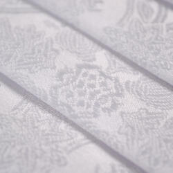 Takoy Pliszírozott bokát/ hagyományos népviselethez való anyag fehér - minta 2