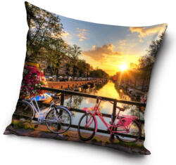  Amsterdam Bicycle párnahuzat 40x40 cm (CBX214075PNL) - oliviashop
