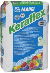 Mapei Keraflex - Fokozott terhelhetőségű ragasztó kerámia és kő burkolólapokhoz szürke 25 kg (119125)