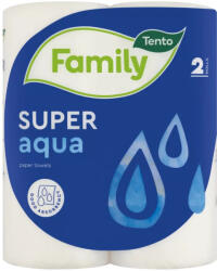 Tento Kéztörlő Family Super Aqua 2 rtg. 2 tek. 2x45 lap