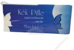  Kék Pille 100db Papírzsebkendő 3 rtg. Mandula