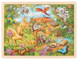 Goki Puzzle din lemn cu 96 piese Animale din Australia (4013594574419) Puzzle