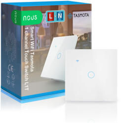 Nous Intrerupator Inteligent Nous L1T Wifi, Tasmota, Touch, 1 canal (L1T) - rovo