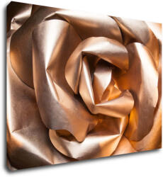 Impresi Tablou Golden paper rose abstract - 70 x 50 cm