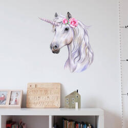 Impresi Autocolant pentru camera copilului Unicorn illustration - 40x43cm Decoratiune camera copii