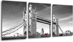 Impresi Tablou Tower Bridge1 - 150 x 70 cm (3-piese)