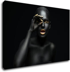 Impresi Tablou Gold woman - 90 x 60 cm