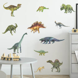 Impresi Autocolant pentru camera copilului Dinosaurs - 60x30 cm Decoratiune camera copii