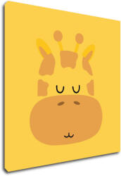 Impresi Obraz Little yellow giraffe - 20 x 20 cm Decoratiune camera copii
