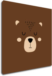 Impresi Obraz Little brown bear - 40 x 40 cm Decoratiune camera copii
