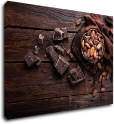 Impresi Tablou Chocolate on wood - 70 x 50 cm