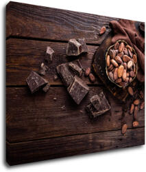 Impresi Tablou Chocolate on wood - 90 x 70 cm