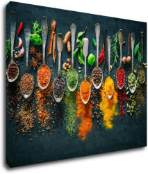 Impresi Tablou Teaspoons and spice - 90 x 70 cm