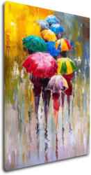 Impresi Tablou Colorful Umbrellas - 50 x 70 cm