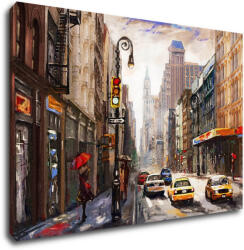 Impresi Tablou New York Painting - 90 x 60 cm