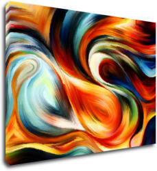 Impresi Tablou Colorful fluid - 70 x 50 cm