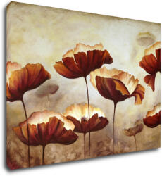 Impresi Tablou Flowers red and yellow - 70 x 50 cm