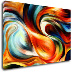 Impresi Tablou Colorful fluid - 60 x 40 cm