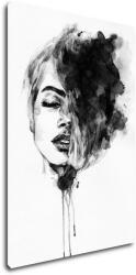 Impresi Tablou Woman black and white ilustration - 60 x 90 cm