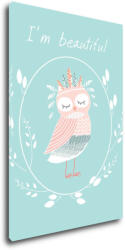 Impresi Obraz I'm beautiful owl - 60 x 40 cm Decoratiune camera copii