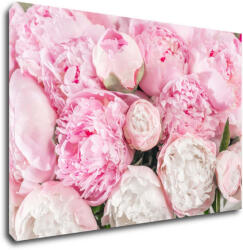 Impresi Tablou Pinky flowers - 90 x 60 cm