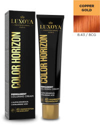 Luxoya Color Horizon 8.43 60 ml - ammóniás hajfesték (HLUX-0015)