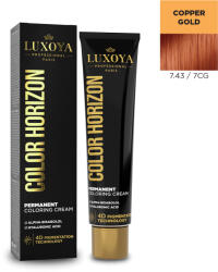 Luxoya Color Horizon 7.43 60 ml - ammóniás hajfesték (HLUX-0008)
