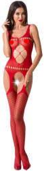 Passion BS057 - cikk-cakkos necc szett (piros) - S-L (5908305951131) - pleasure4you