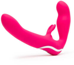 Happy Rabbit Strapless - felcsatolható vibrátor (pink) (05975200000)