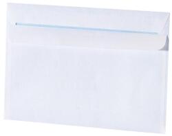 Bluering Boríték LC/6 öntapadó bélésnyomott 114x162mm Bluering® fehér (BORLC6ONTDARAB) - irodaitermekek