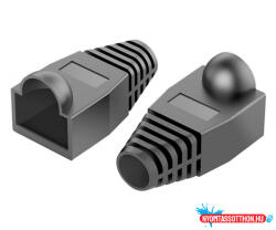 Vention RJ45 Védőburkolat Black PVC Type 50 Pack (IODB0-50)