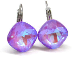 PÁRNA NAGY PÁRNA kapcsos fülbevaló - 12 mm (lilac delite) (2023092502)