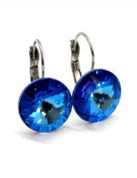 DIANA 14 mm-es fülbevaló (Royal Blue DeLite) (2022012913)